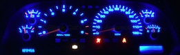 Ram Truck Custom Gauge Face with Blue LED